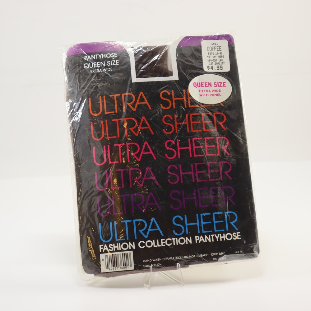 Levante Fashion Collection Pantyhose Womens Plus Size Brown Sheer Tights Bundle